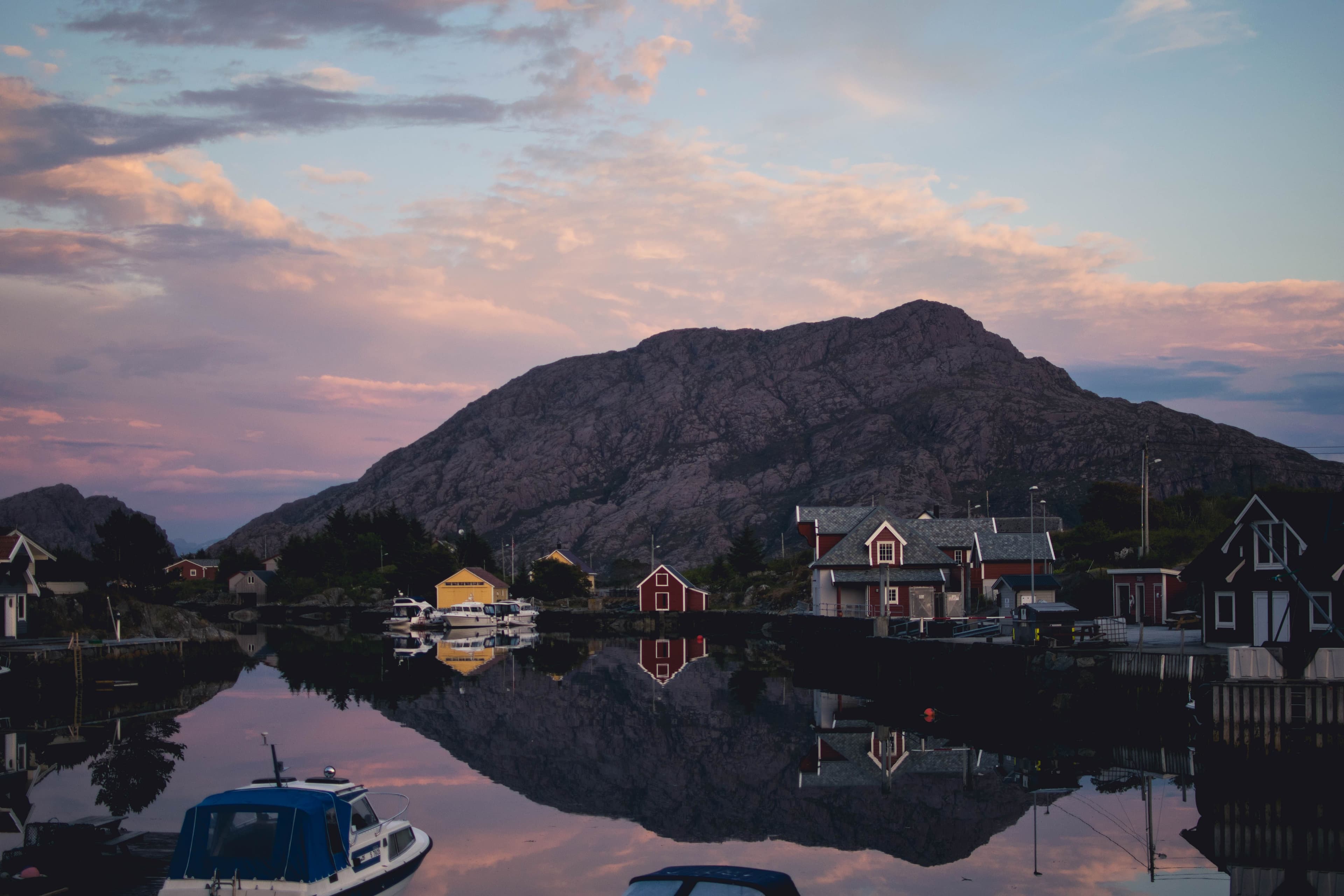 Søre Fanøyvåg en sommerkveld