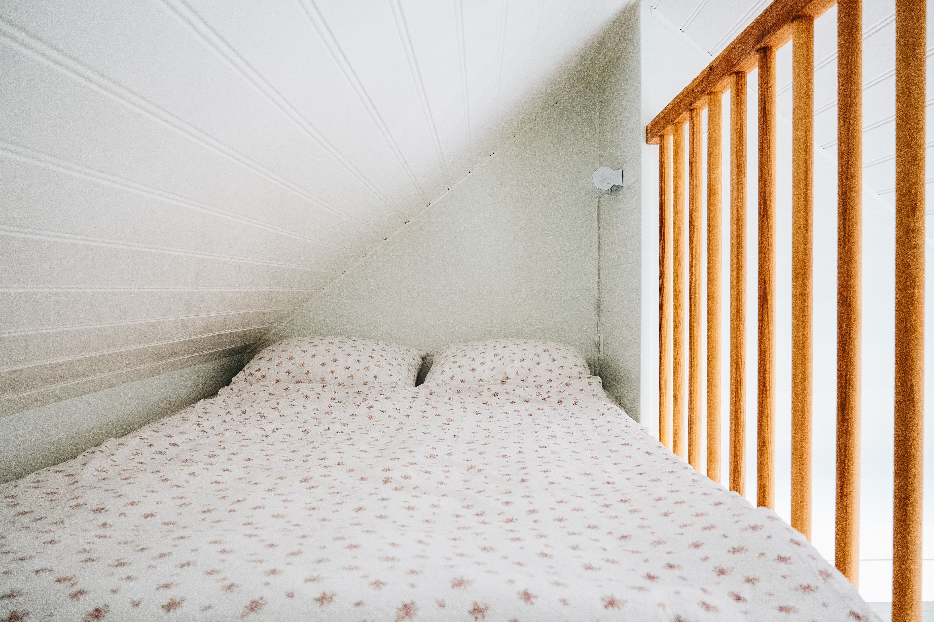 Dobbeltseng på hems